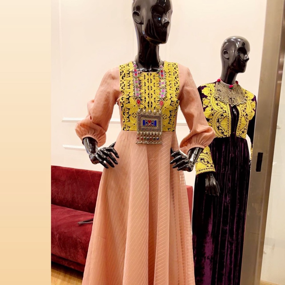 Hosna Kohestani Brand Afghan Dress - Size: XS